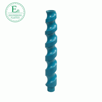 食品輸送機螺旋推瓶器高分子量聚乙烯螺旋進瓶螺桿